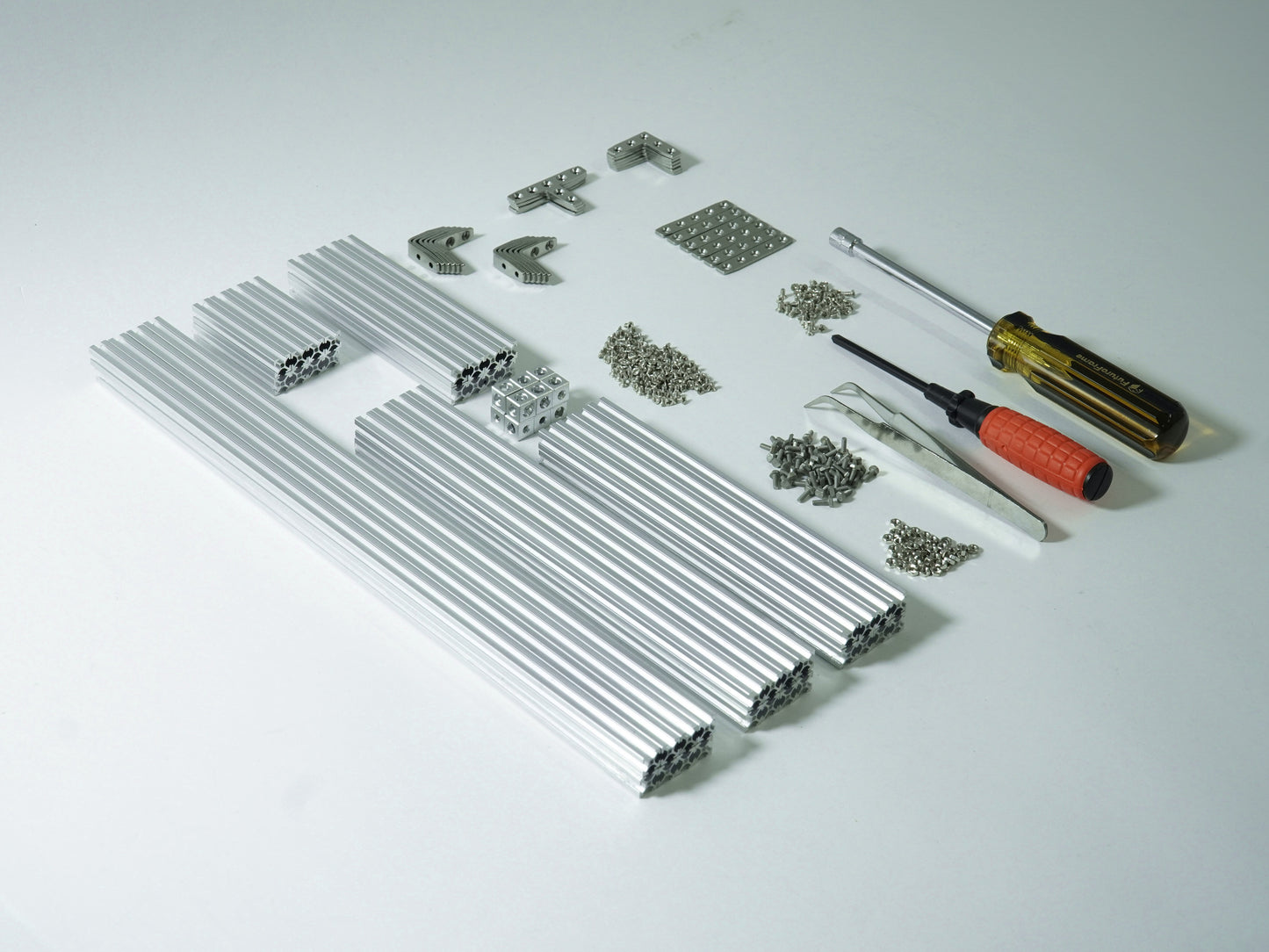 8x8mm Starter Kit - miniature t-slot aluminum extrusions