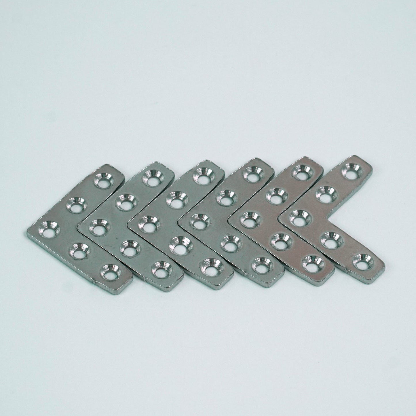 L-Shaped Assembly Plates, 6 Pieces