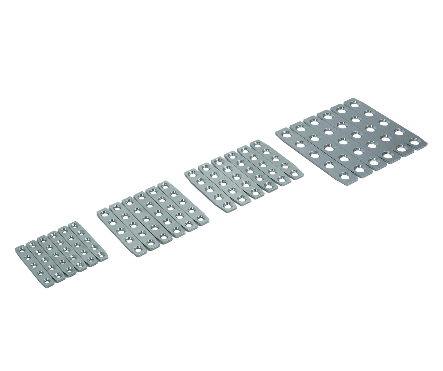 Straight Assembly Plates, 6 Pieces